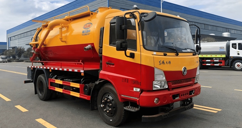 Sewage Suction Truck exported to Burkina