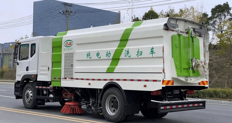 Sweep Wash Truck exported to Botswana