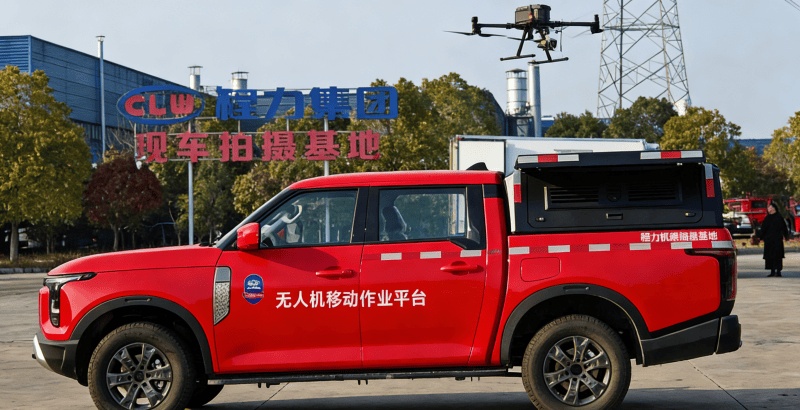 CLW and Puzhou Tech Partnership: Integrating Drones with Special Vehicles