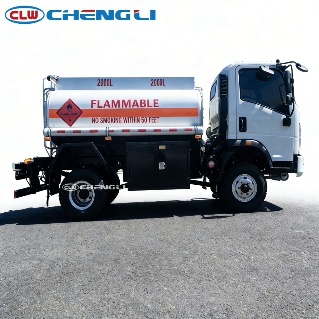 howo 2000+2000L refueling truck