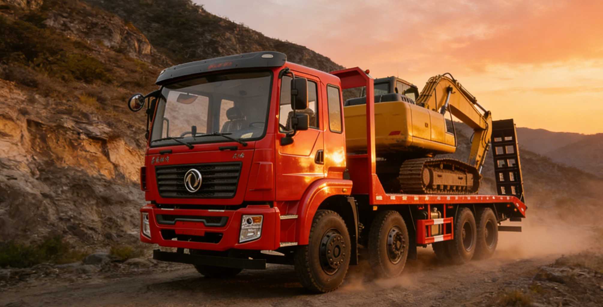 245HP 6X2 Flatbed Truck