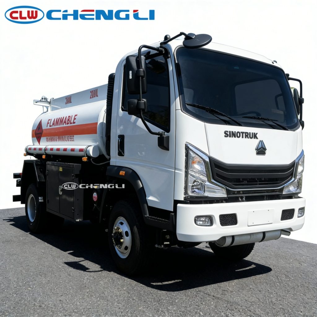 Double Tank Refueling Truck