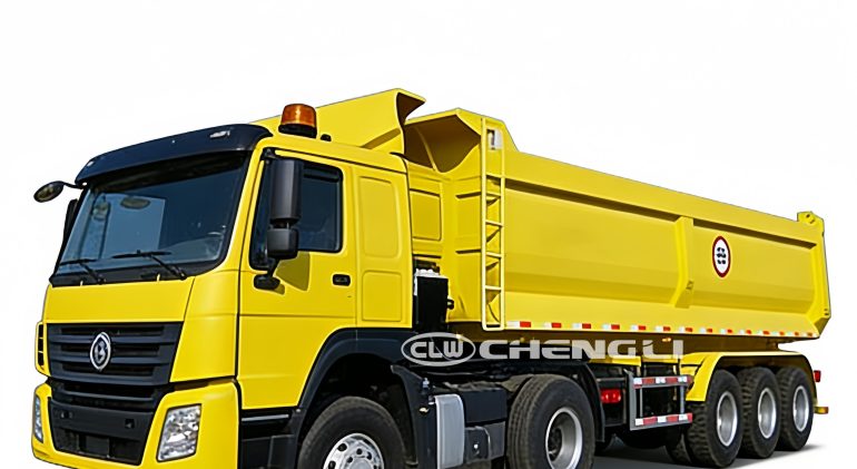 40 tons dump truck semi trailer