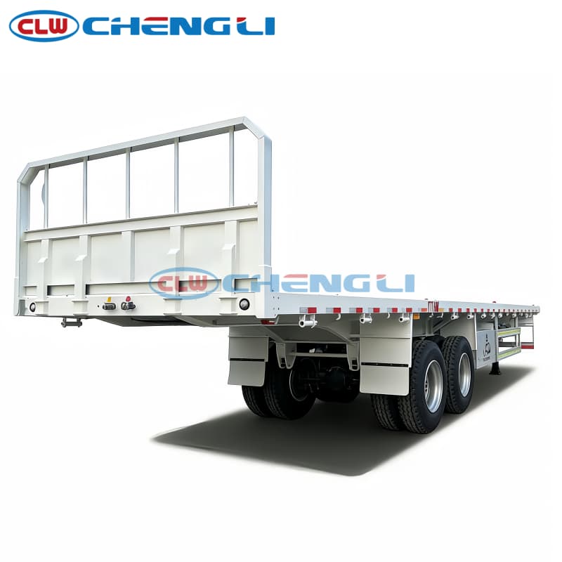 Tri-Axle Flatbed semi Trailer