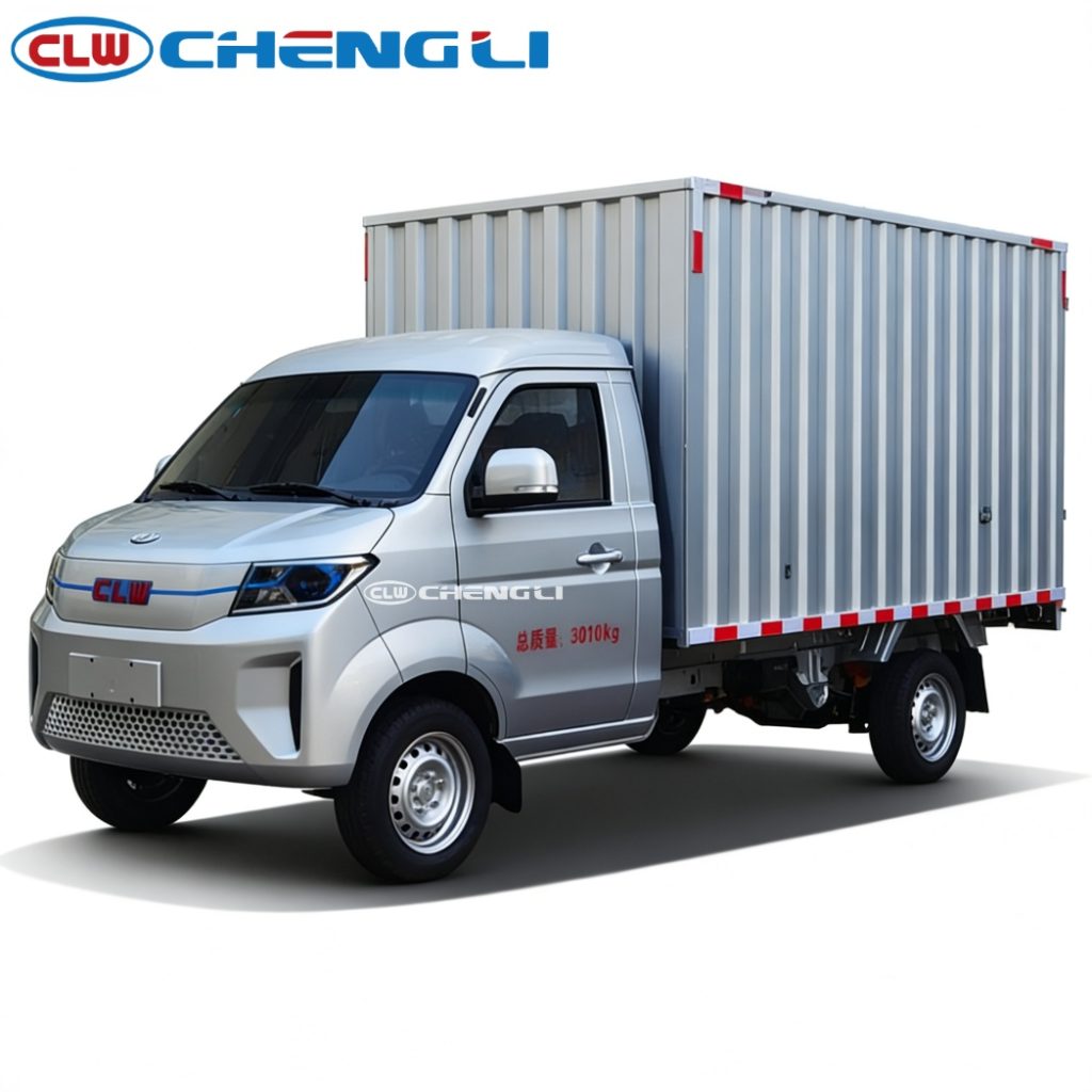 Electric box truck