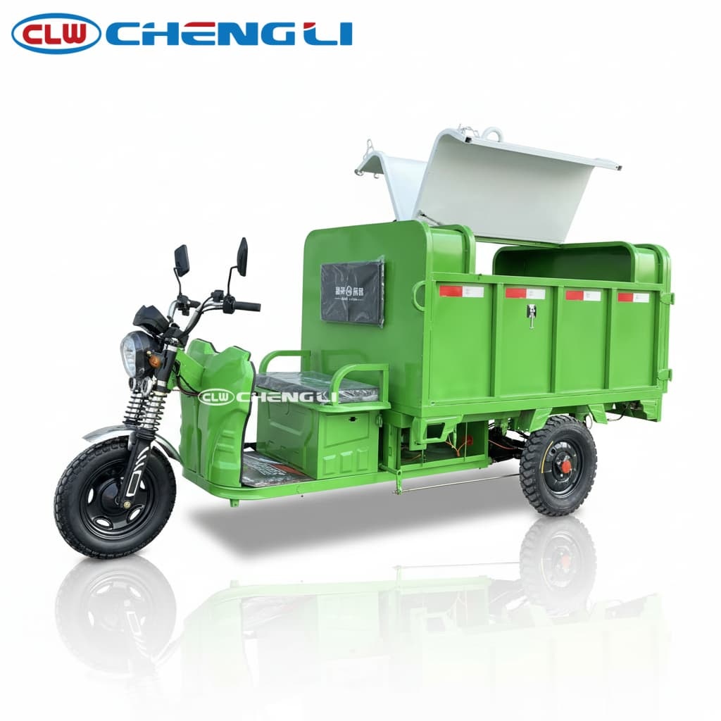 2.5cbm Garbage Dump Electric Tricycle