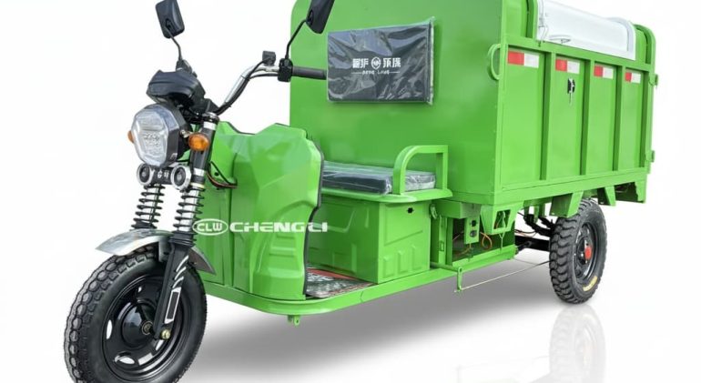 2.5cbm Garbage Dump Electric Tricycle