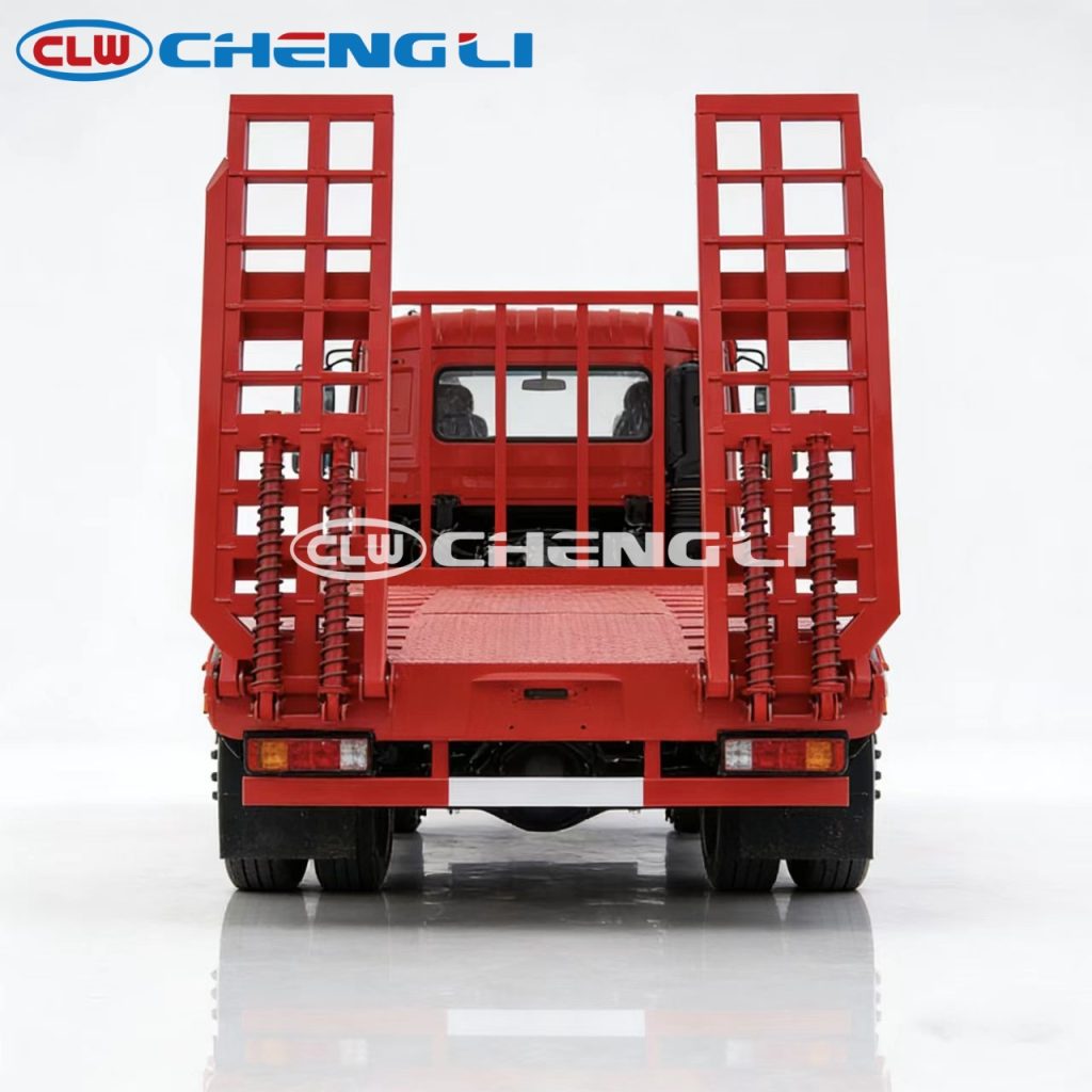 8x4 Low Flatbed Truck