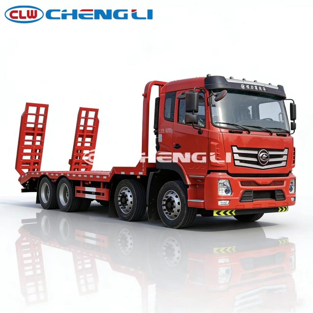 8x4 Low Flatbed Truck