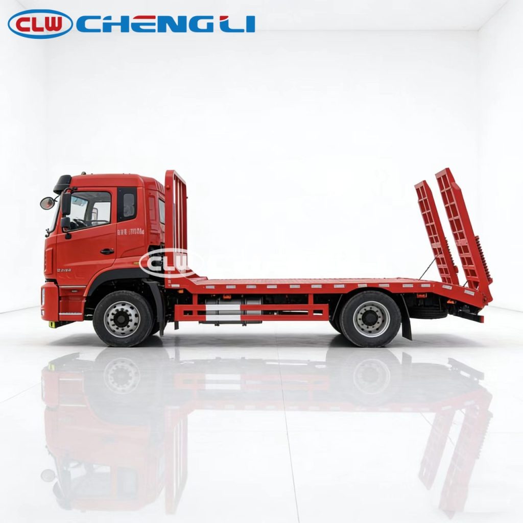 8x4 Low Flatbed Truck