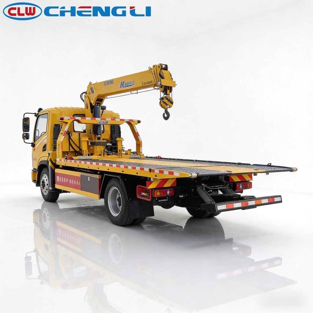 4x2 Wrecker with Crane