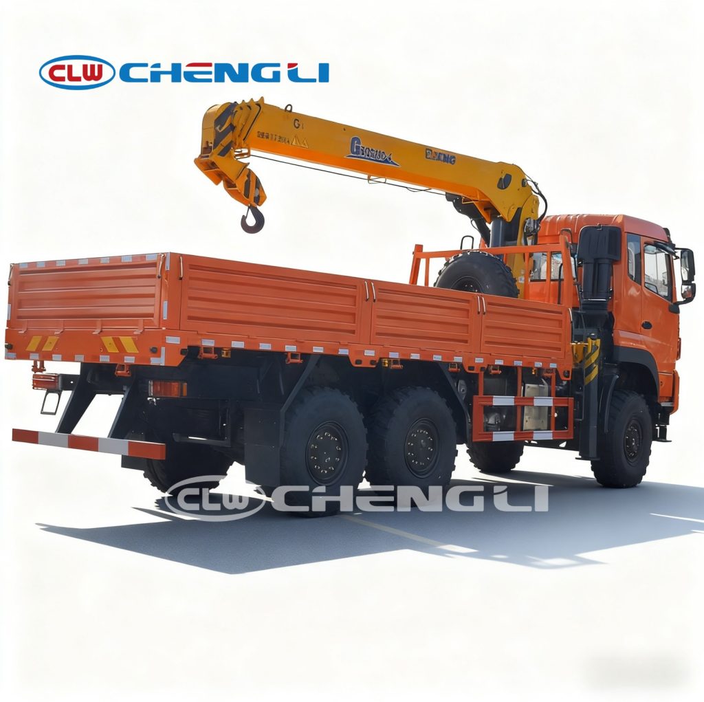 6×6 Off-Road Truck with Crane