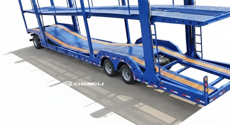 8 cars carrier trailer