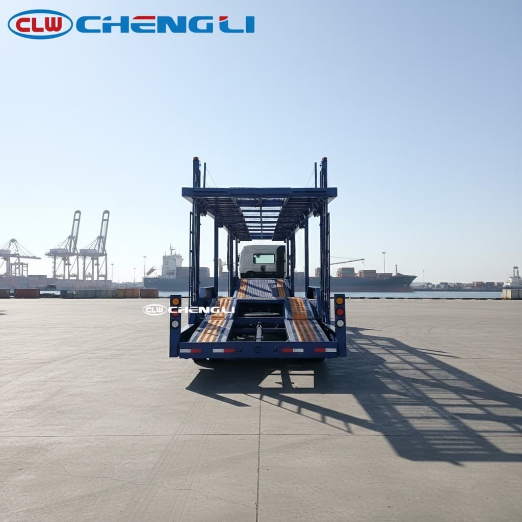 8 cars carrier trailer
