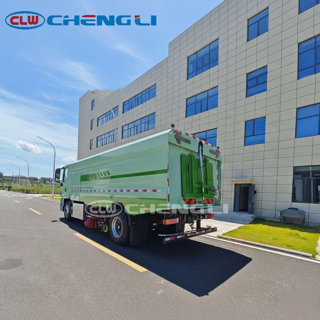 Reliable 18-Ton Electric Road Sweeper Truck