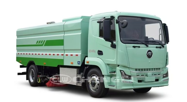 Reliable 18-Ton Electric Road Sweeper Truck