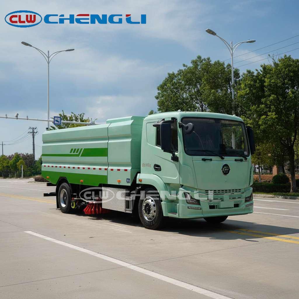 Reliable 18-Ton Electric Road Sweeper Truck