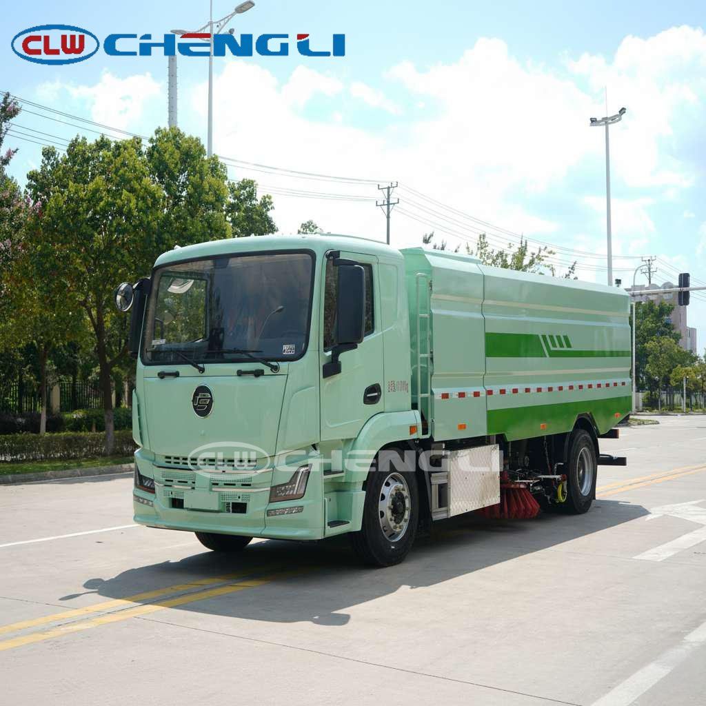 Reliable 18-Ton Electric Road Sweeper Truck
