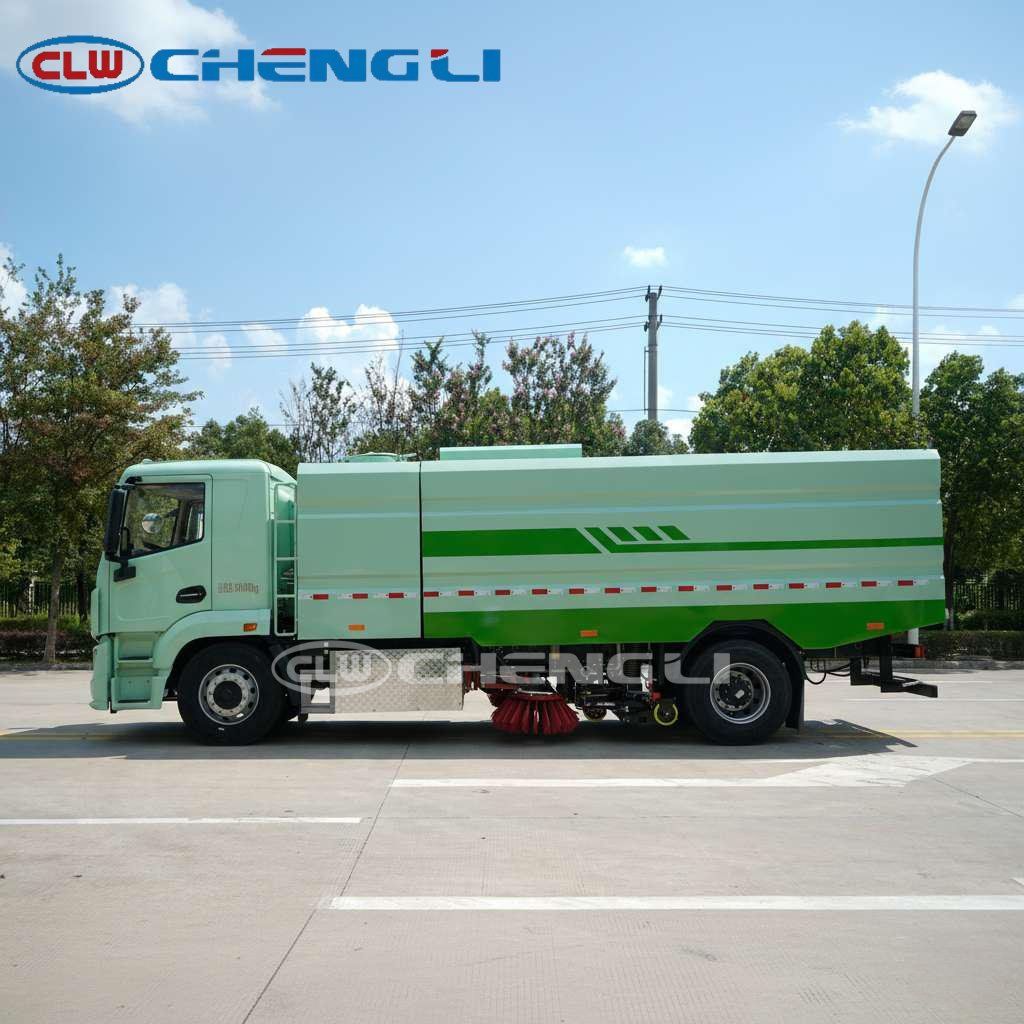 Reliable 18-Ton Electric Road Sweeper Truck