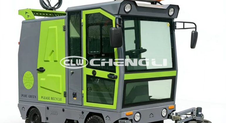 5-Brush Electric Road Sweeper
