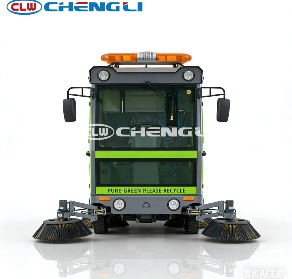 5-Brush Electric Road Sweeper