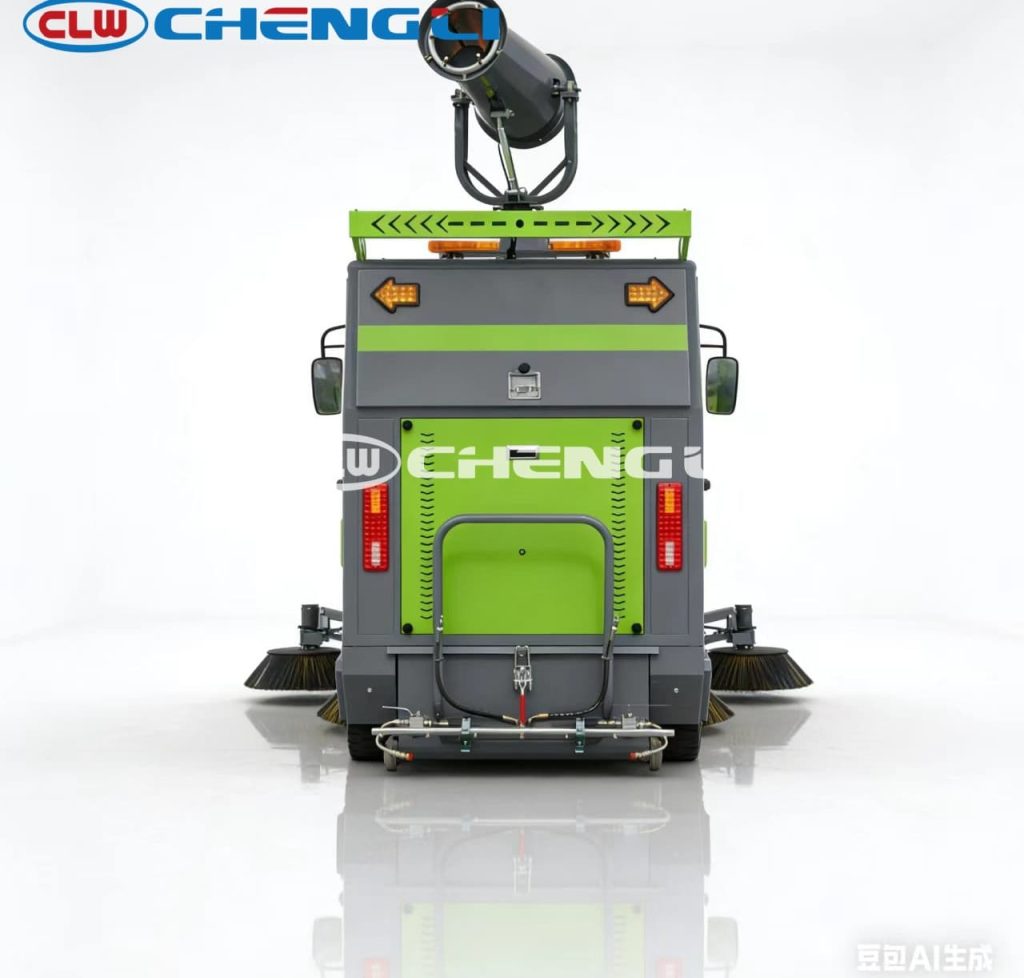 5-Brush Electric Road Sweeper