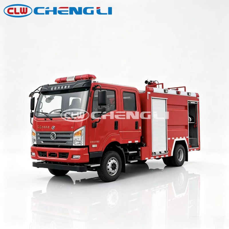4x4 Dongfeng Water Tank Fire Truck