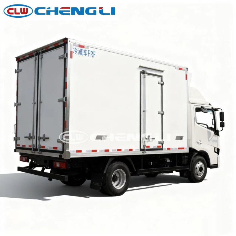 4x2 GEELY Electric Refrigerated Truck