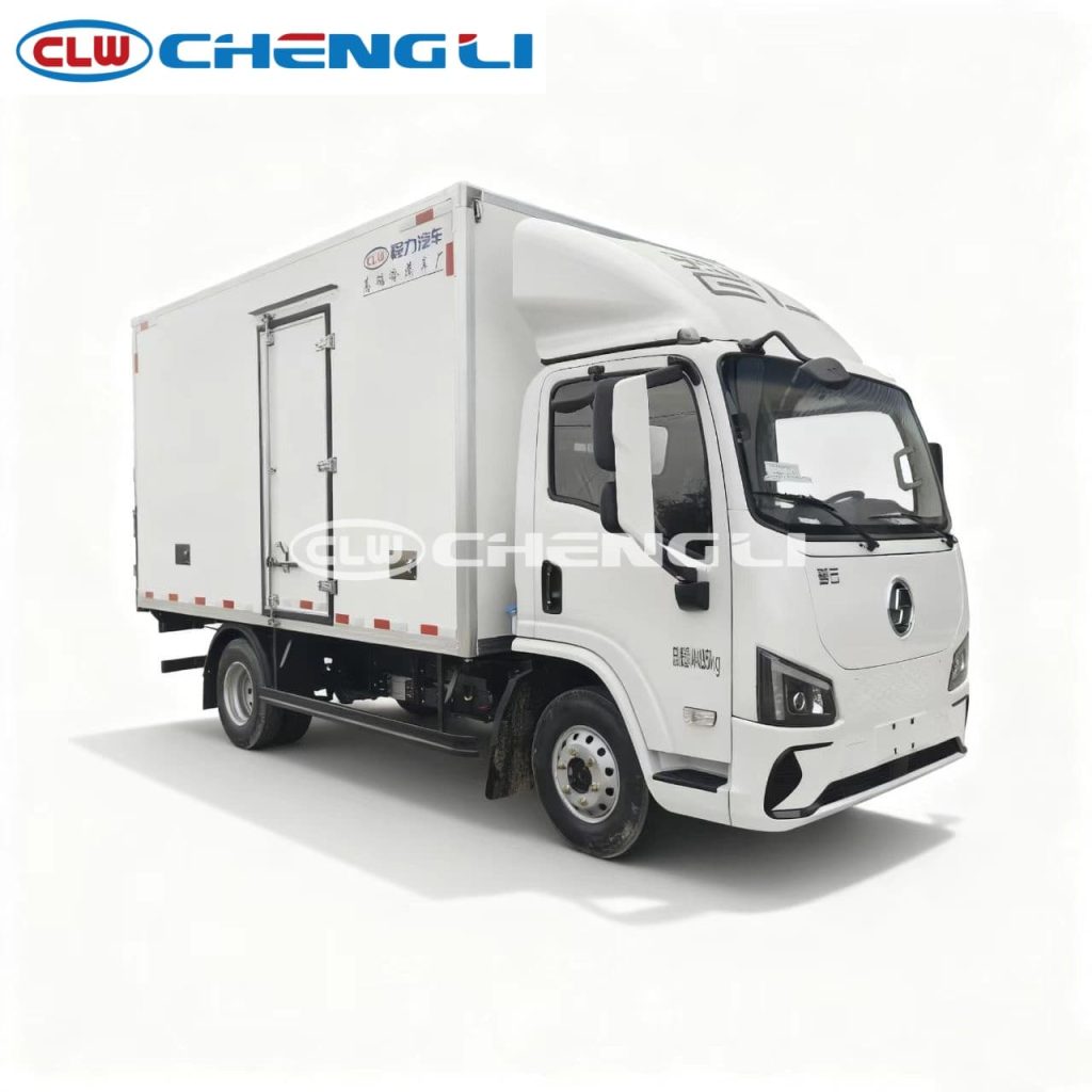 4x2 SHACMAN Electric Refrigerated Truck