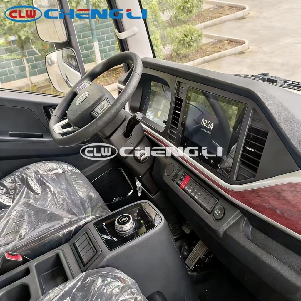 4x2 SHACMAN Electric Refrigerated Truck