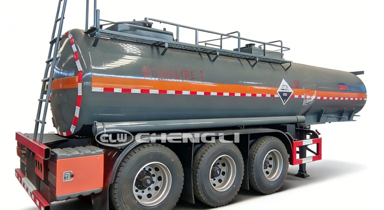 15cbm Sulfuric Acid Tank Trailer