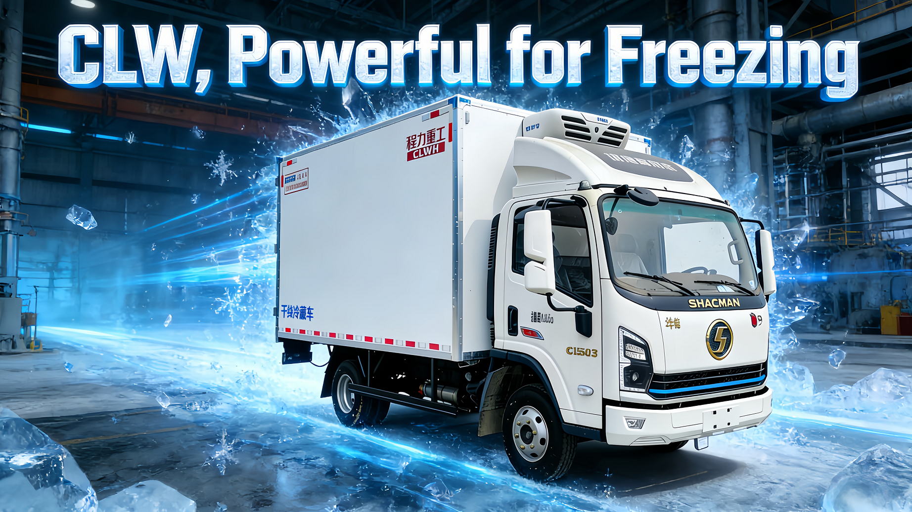 4X2 Shacman Refrigerated Truck