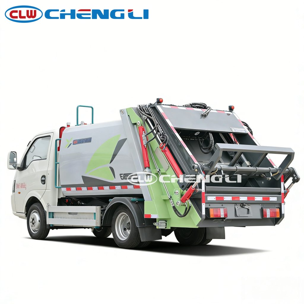 4cbm Electric Compactor Garbage Truck