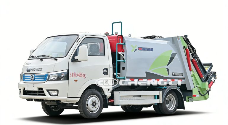 4cbm Electric Compactor Garbage Truck