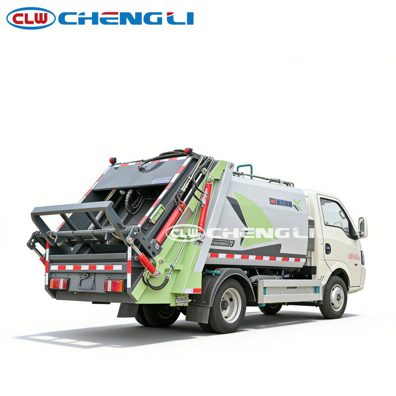 4cbm Electric Compactor Garbage Truck