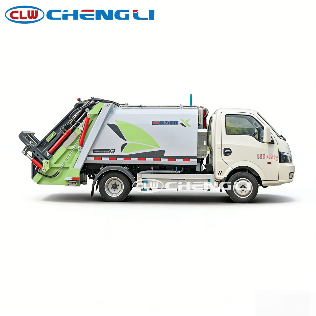 4cbm Electric Compactor Garbage Truck