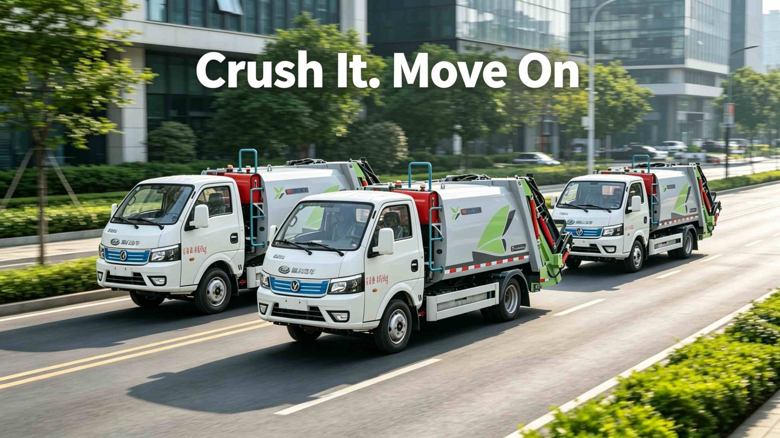 4cbm Electric Compactor Garbage Truck
