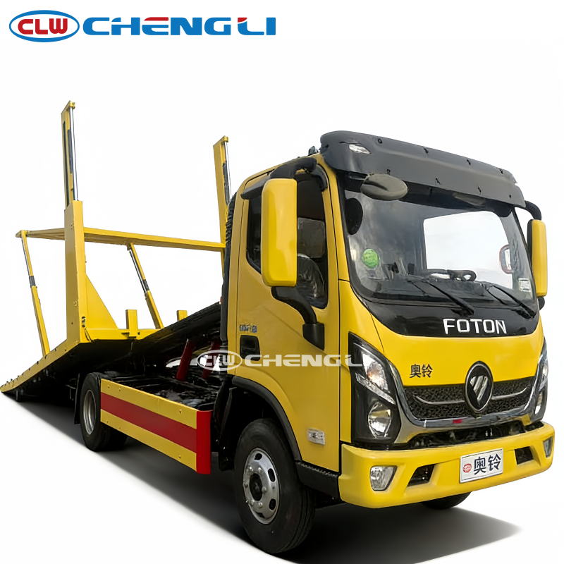 4x2 foton flatbed wrecker truck