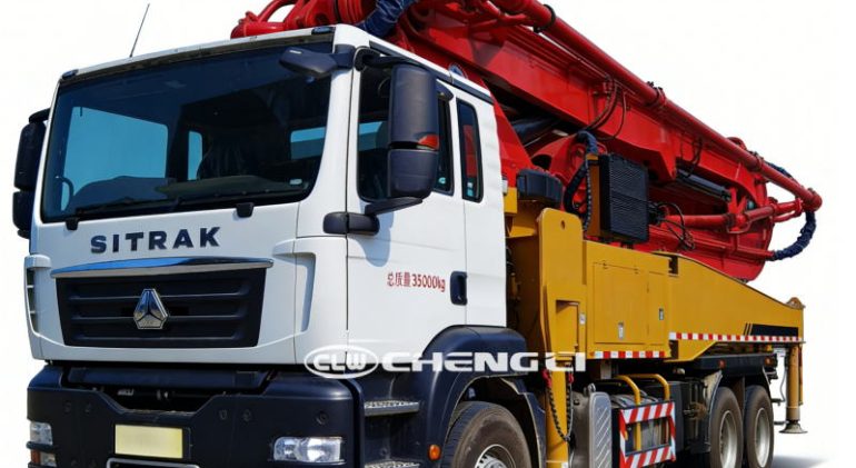 6x4 Concrete Pump Truck