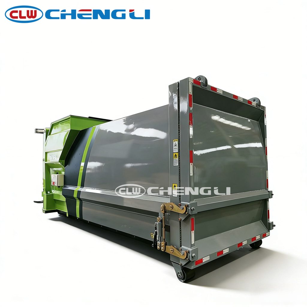 8-20cbm mobile garbage compressor