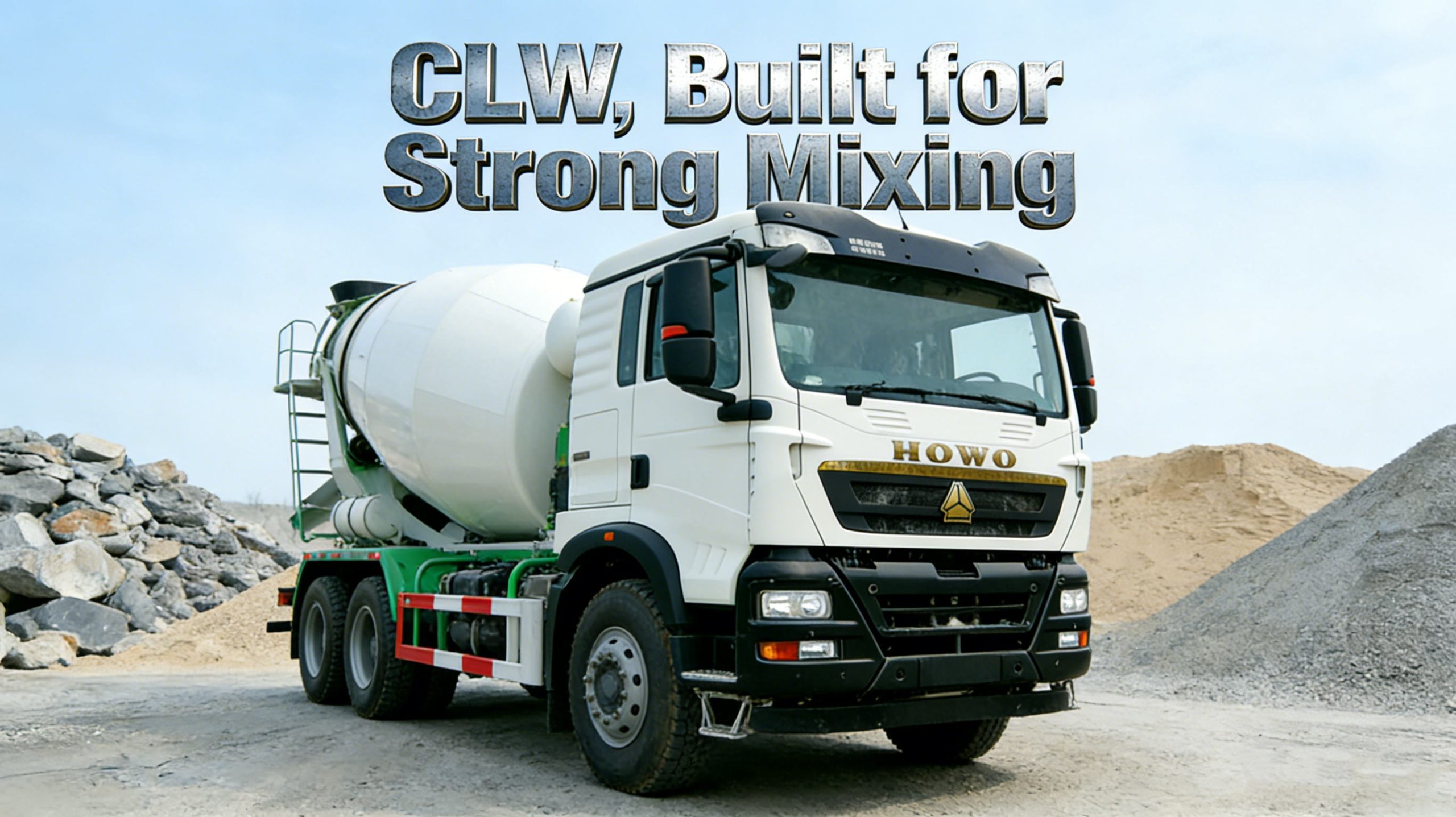 Howo 8cbm Concrete Mixer Truck
