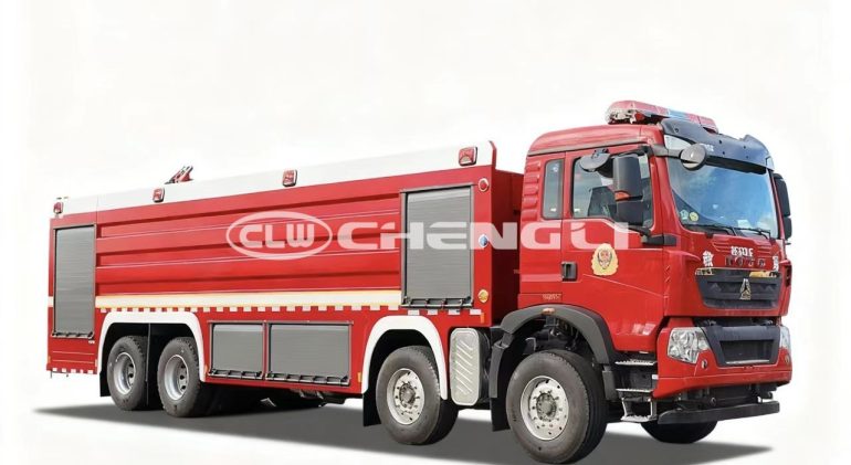 21tons HOWO 8*4 Fire Command Truck