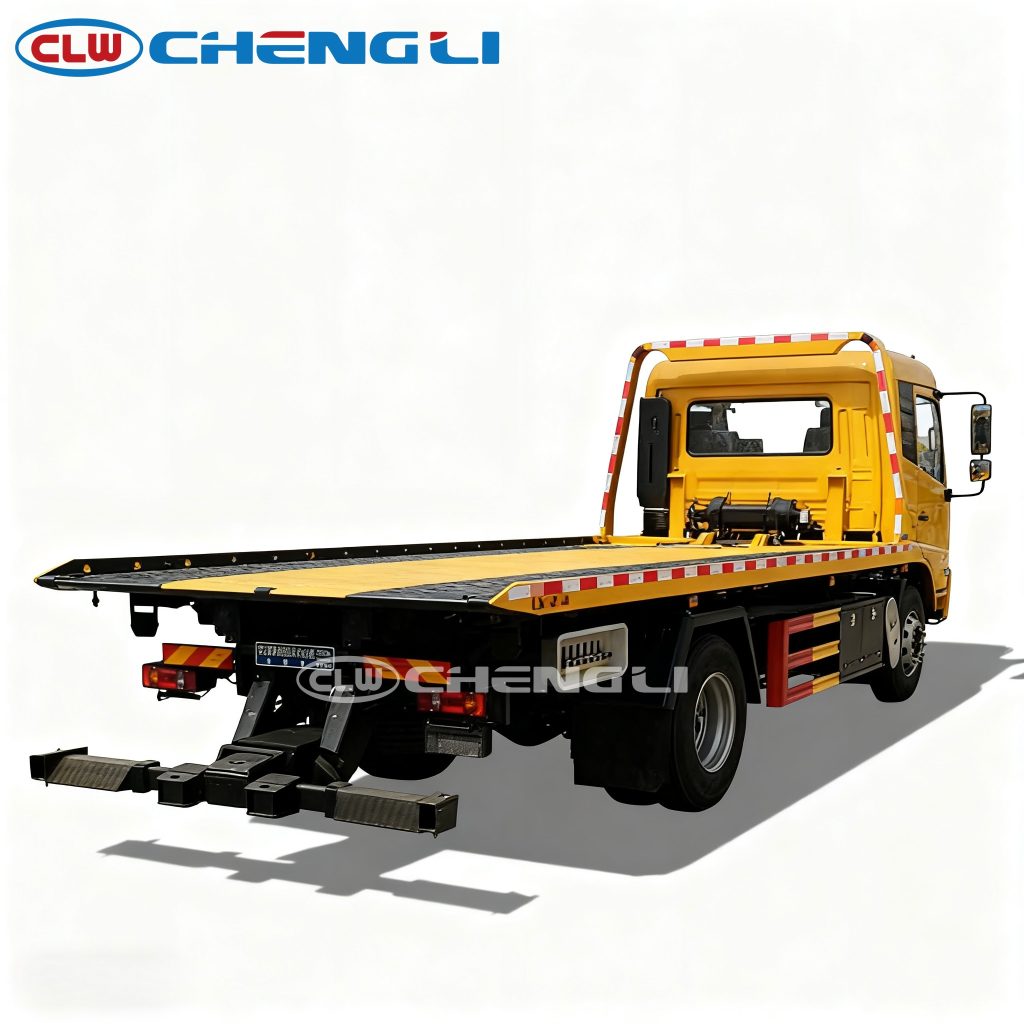 Dongfeng 7-Ton Flatbed Tow Truck