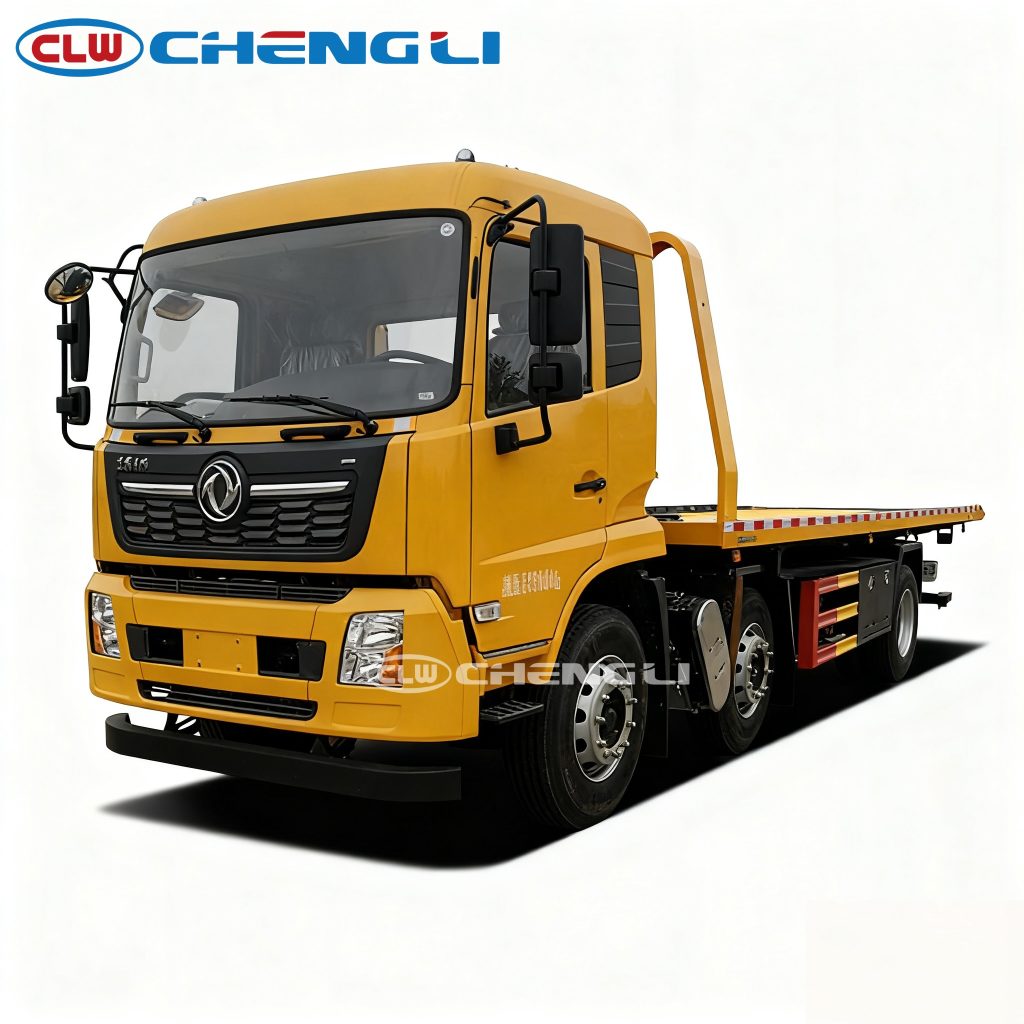 Dongfeng 7-Ton Flatbed Tow Truck