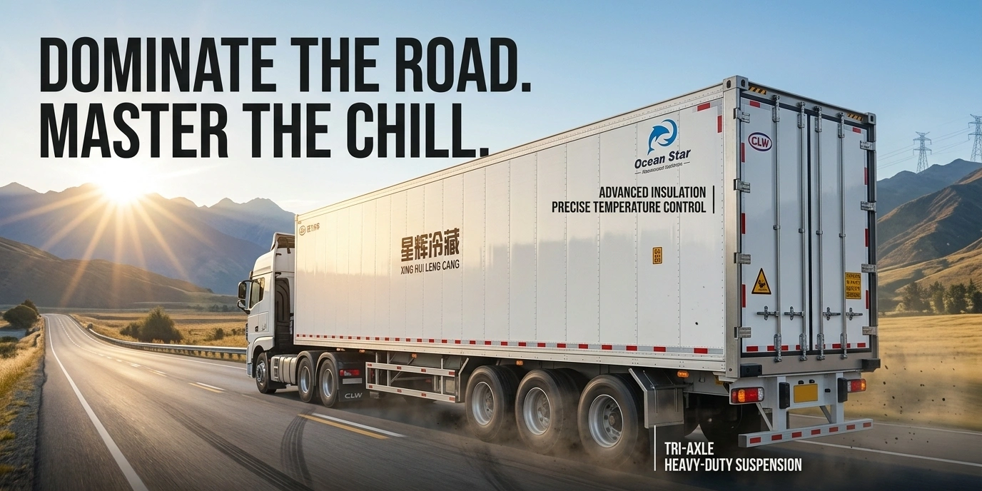 85CBM Refrigerated Semi-Trailer