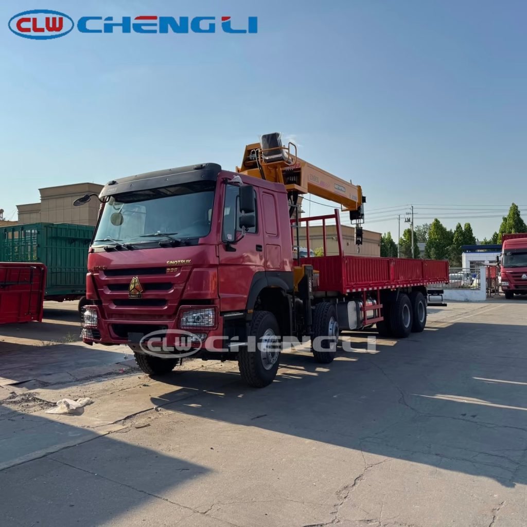HOWO 8x4 Truck Mounted Crane