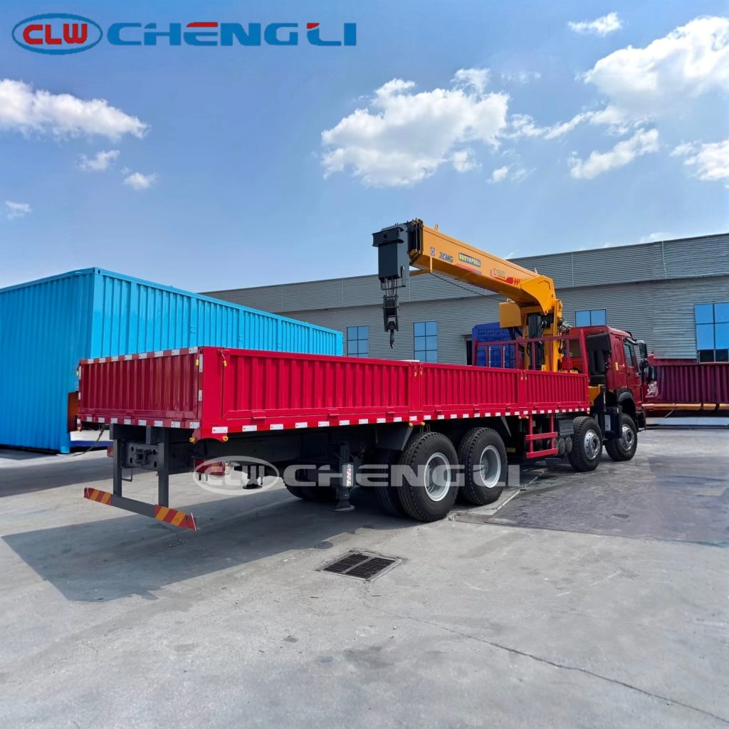 HOWO 8x4 Truck Mounted Crane