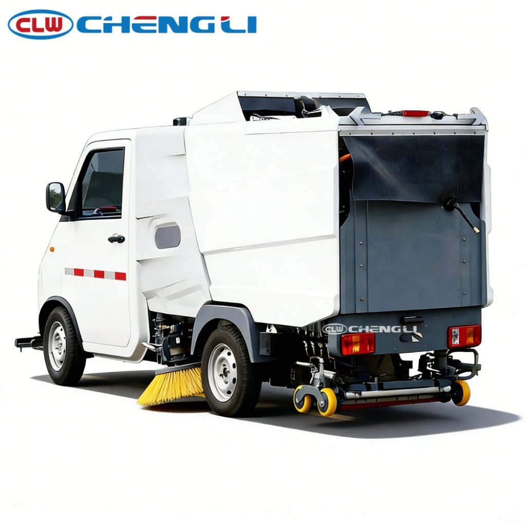 mini electric sweeper truck