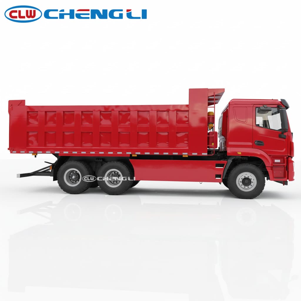Pure Electric 6X4 Dump Truck2