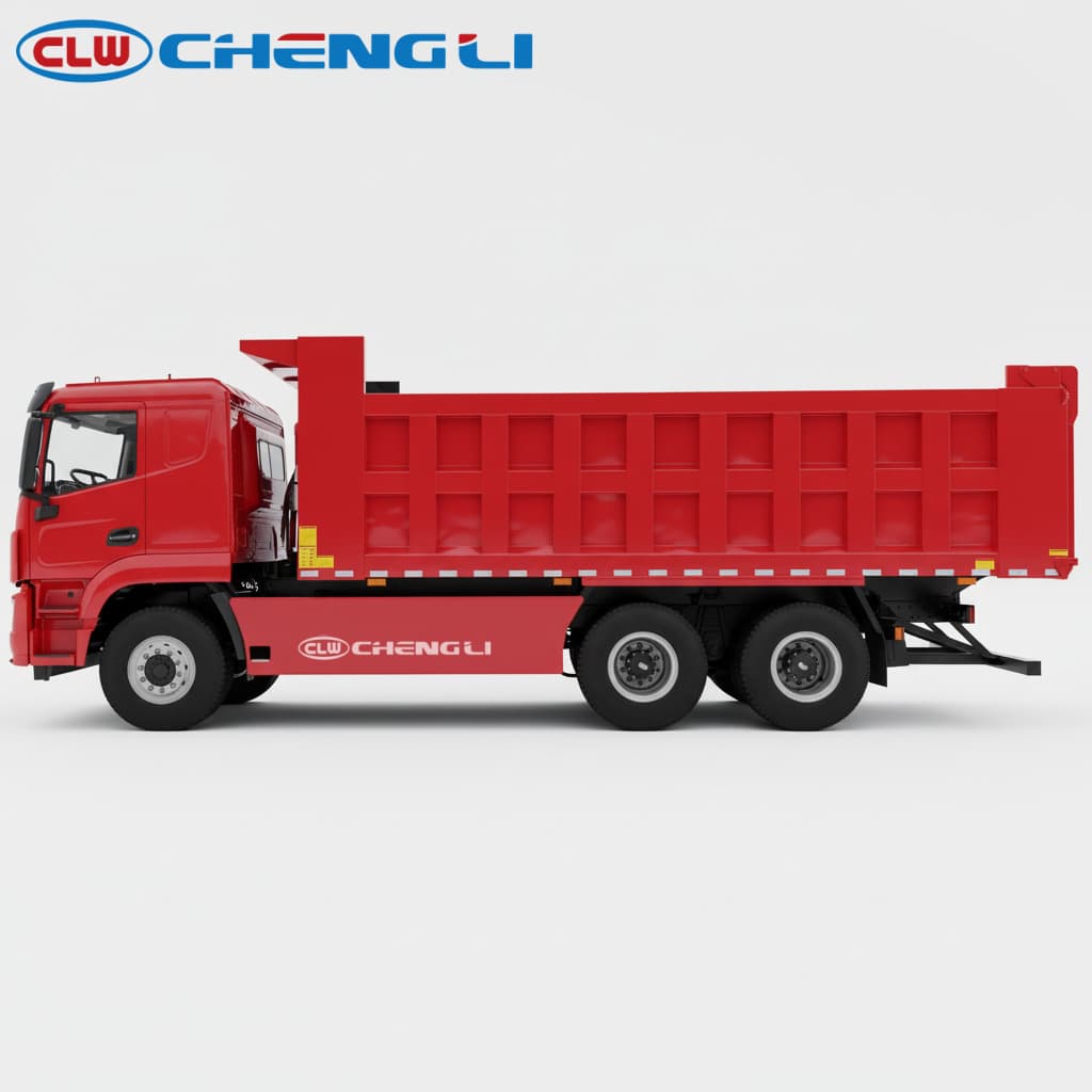 Pure Electric 6X4 Dump Truck2